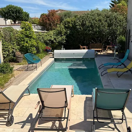Familiale, Montpellier, Piscine, Parking, 15min Plages Villa