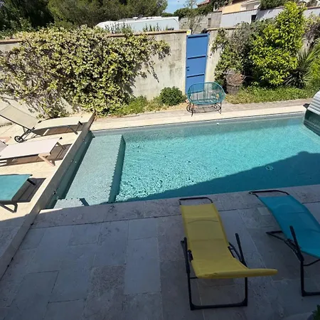 Familiale, Montpellier, Piscine, Parking, 15min Plages * Lavérune
